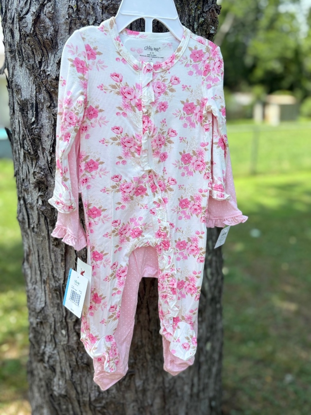 2 Baby girl sleepers Bamboo